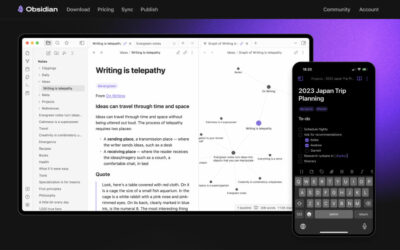 Obsidian ou l’art d’organiser et connecter vos idées